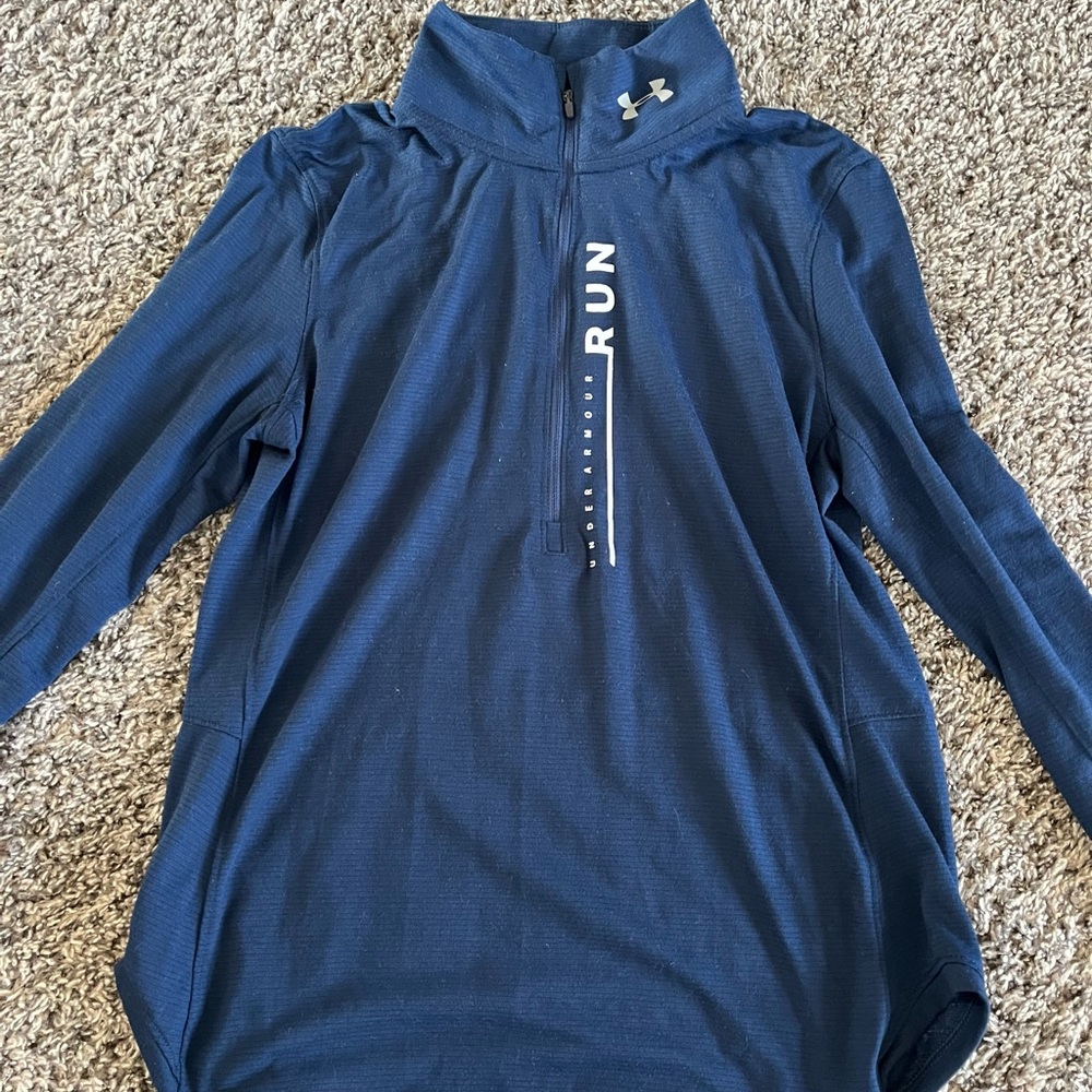 Under Armour Blue Long Sleeve Performance Tee